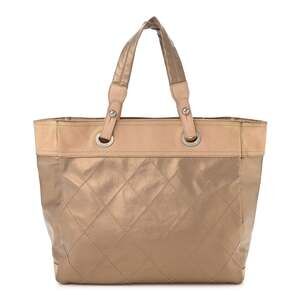 Chanel Metallic Coated Canvas Large #200810C46B